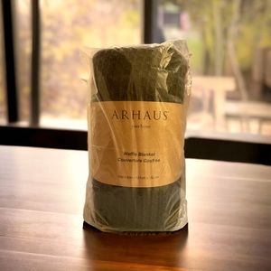 Waffle Knit Throw Blanket